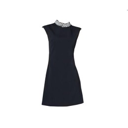 SKPD004 製造修身職業連身裙款式   訂做無袖A字裙連身裙款式   A字裙  設計中長款職業連身裙款式   職業連身裙生產商 SKPD004 製造修身職業連身裙款式   訂做無袖A字裙連身裙款式   A字裙  設計中長款職業連身裙款式   職業連身裙生產商